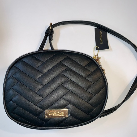 bebe Handbags - NEW! Black BEBE Crossbody